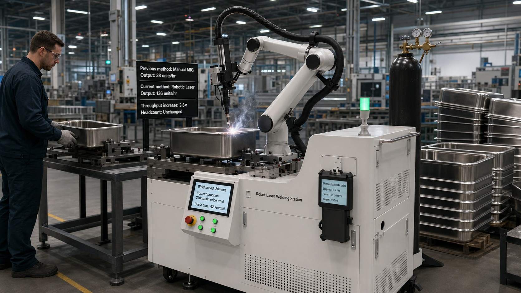Soudage laser robotis&eacute; vs MIG vs TIG&nbsp;: la comparaison compl&egrave;te des m&eacute;thodes de soudage pour les fabricants